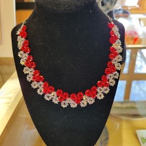 Swarovski Double Heart Posh Necklace